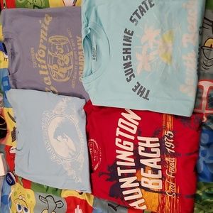4qty Men's Old Navy Medium Graphic Tshirts